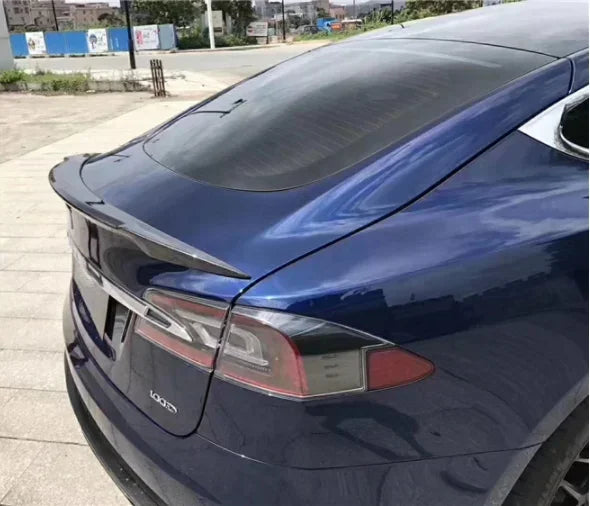 New！ For Tesla Model S 2016 2017 2018 2019 2020 Real Carbon Fiber Bumper Front Lip Rear Diffuser Side Skirts Spoiler Body kit