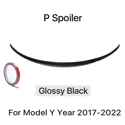 Carbon Fiber Body Kit Rear Spoiler Diffuser Side Skirt Front Bumper Lip Accessories For Tesla Model 3 Y  2018 2019 2016-2022