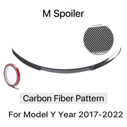 Carbon Fiber Body Kit Rear Spoiler Diffuser Side Skirt Front Bumper Lip Accessories For Tesla Model 3 Y  2018 2019 2016-2022