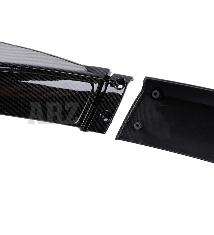 Carbon Fiber Body Kit Rear Spoiler Diffuser Side Skirt Front Bumper Lip Accessories For Tesla Model 3 Y  2018 2019 2016-2022