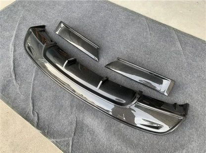 New！ For Tesla Model S 2016 2017 2018 2019 2020 Real Carbon Fiber Bumper Front Lip Rear Diffuser Side Skirts Spoiler Body kit